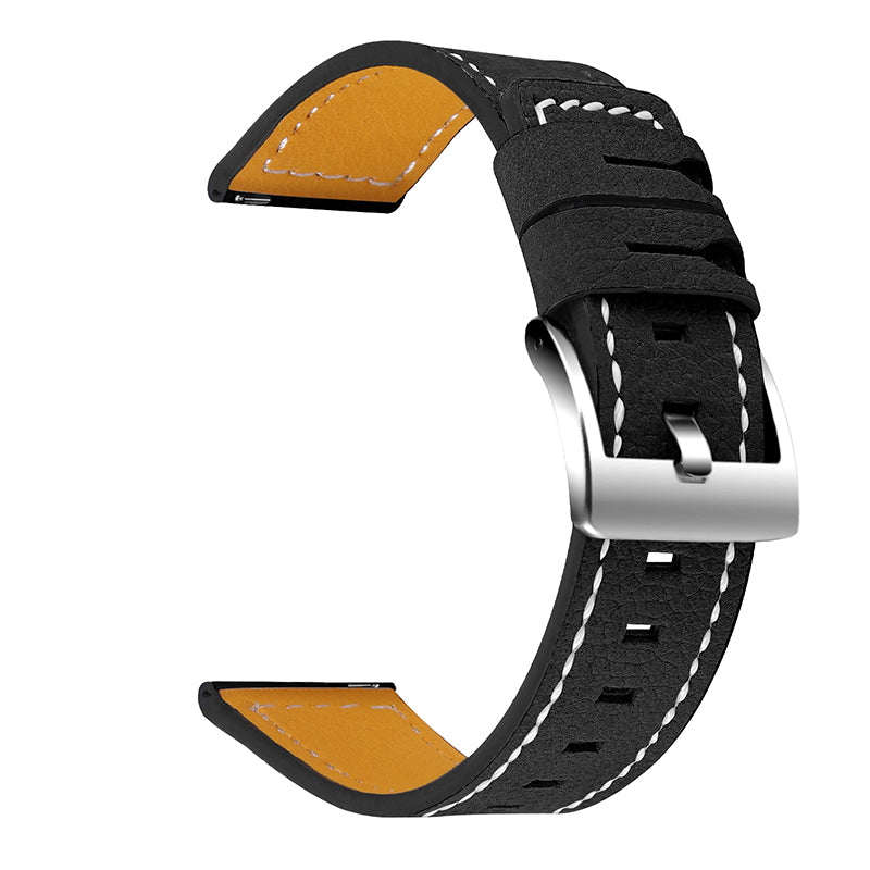 For Garmin Vivoactive 3 Vivoactive 3 Music Venu 20mm Watch Strap Cowhide Leather Wrist Band Replacement Watchband For Garmin Vivoactive 3 Vivoactive 3 Music Venu 20mm Watch Strap Cowhide Leather Wrist Band Replacement Watchband